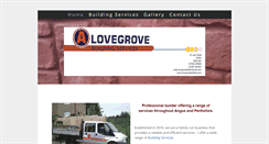 Desktop Screenshot of lovegrovebuilding.com